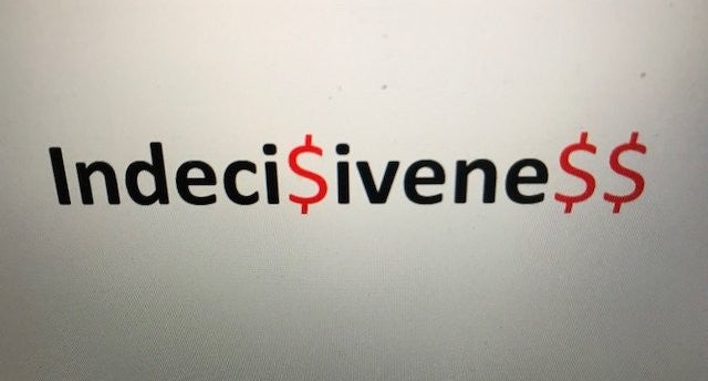 Knowing the Cost of Indecisiveness