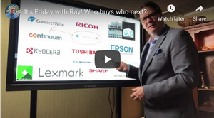 It’s Friday with Ray! Who buys who next?
