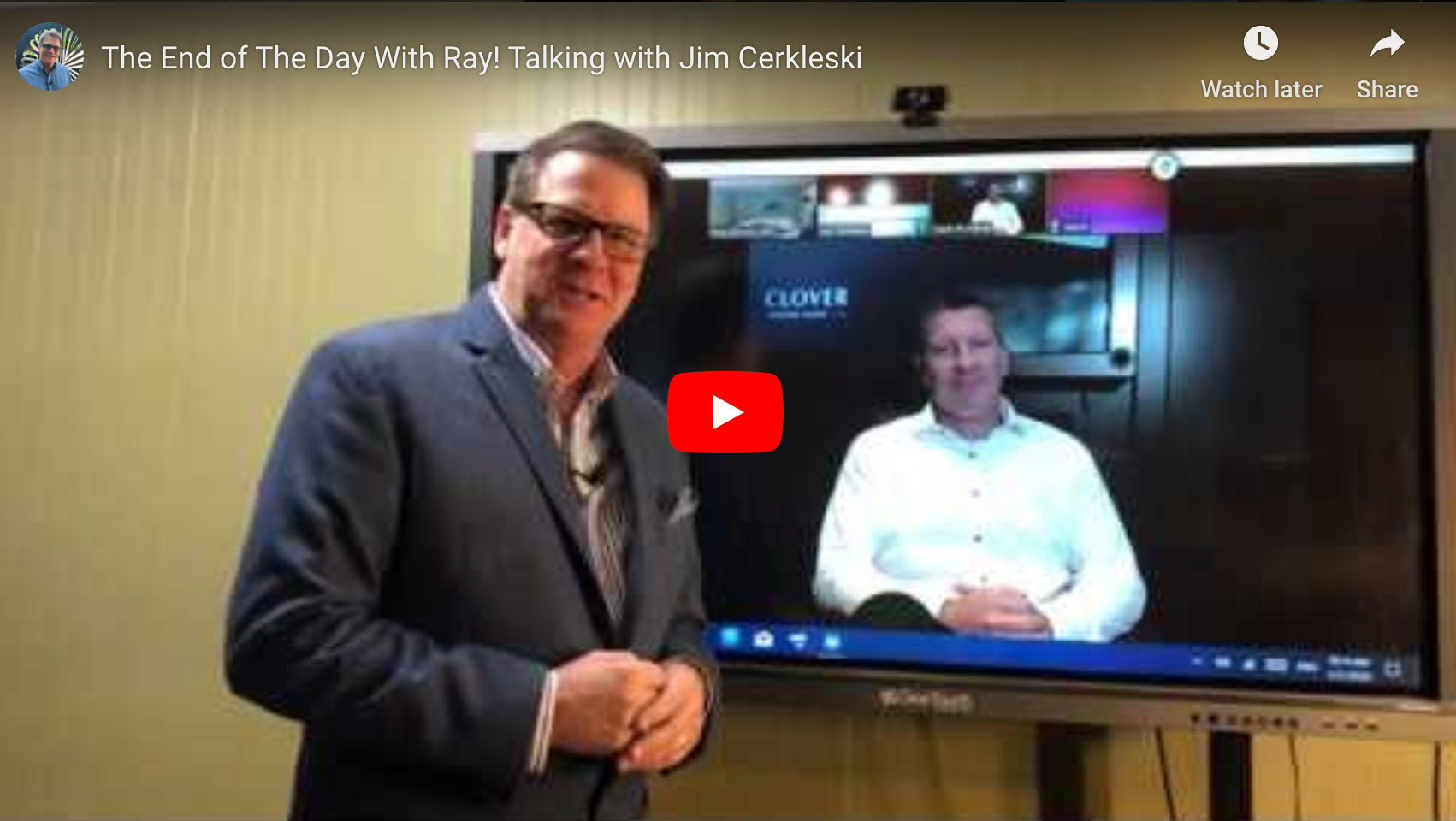The End of The Day With Ray! Talking with Jim Cerkleski of Clover