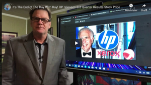 It’s The End of The Day With Ray! HP releases 3rd Quarter Results Stock Price down 2% for the Year!