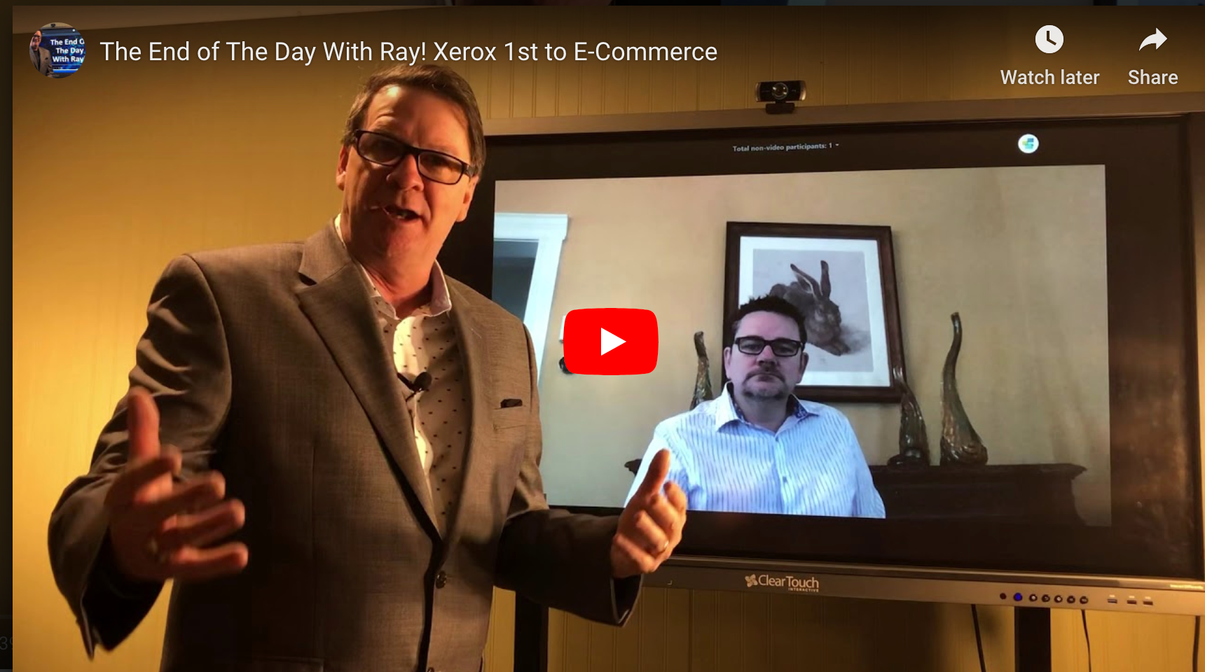 The End of The Day With Ray! Xerox 1st to E-Commerce