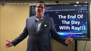 The End Of The Day With Ray! Tagging People Like a Dolphin in The Ocean!