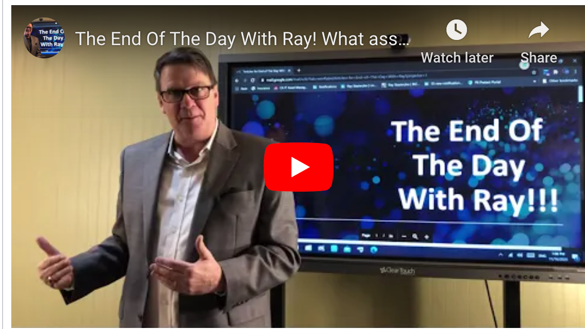 The End Of The Day With Ray! What assets do the channel's actors have?