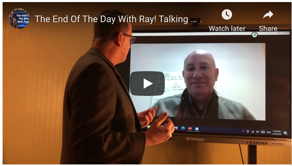 The End Of The Day With Ray! Talking with Gary Thomas, he understands the Value in IT