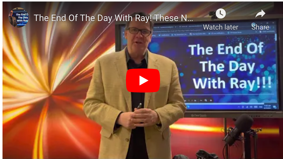 The End Of The Day With Ray! These Numbers Should Motivate Print Dealers To Transition