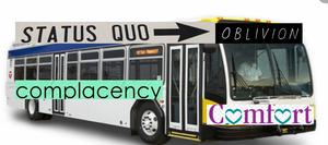 Temporary Comfortable Bus Rides - Lead Nowhere