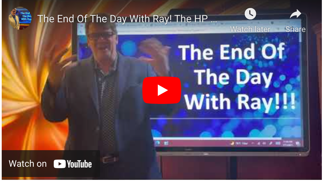 The End Of The Day With Ray! The HP website is making me question things.