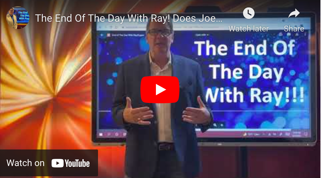 The End Of The Day With Ray! Does Joe Smuckatellie’ IT, Know What is being lifted that is so heavy?