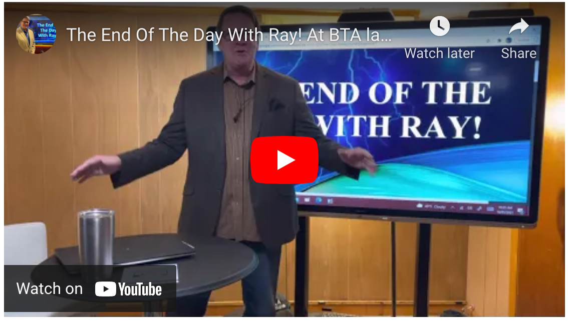 The End Of The Day With Ray! At BTA last week, I verified why the dealers still struggle at IT