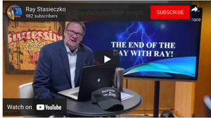 The End Of The Day With Ray! HP Amplify Audit and The Park Bench
