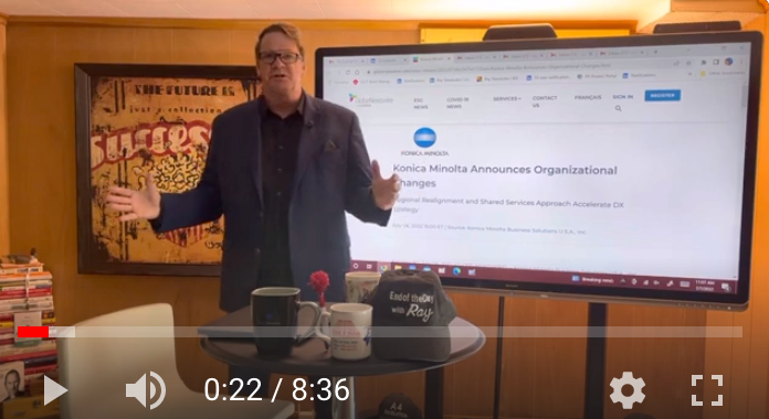 The End Of The Day With Ray! Konica Minolta July 6th press release is concerning!
