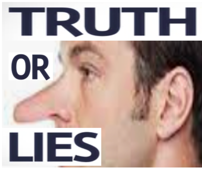 Just Lie & Hope It Works Out!