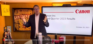 The End Of The Day With Ray! Canon 3rd Qtr #s Canon Has The Profit & Discipline To Disrupt!