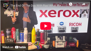 The End Of The Day With Ray! What Makes XEROX Different Regarding Delivering Diversified Services!