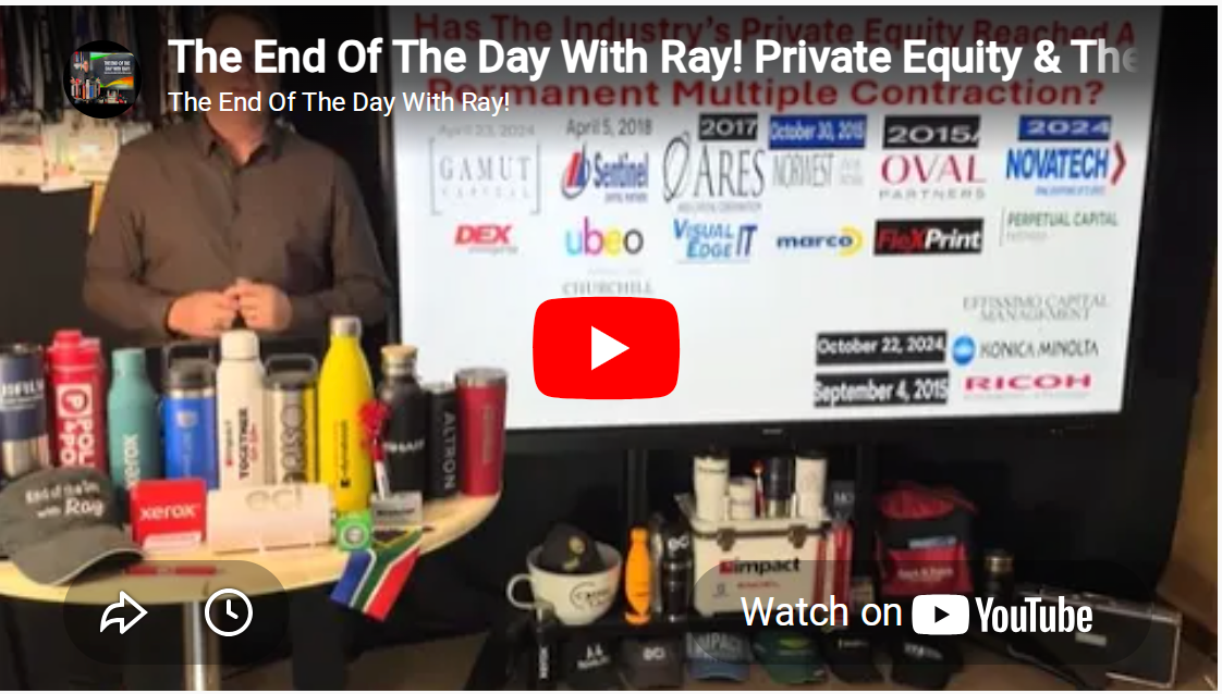 The End Of The Day With Ray! Private Equity & The Roll-Ups Is There A Multiple Contraction?