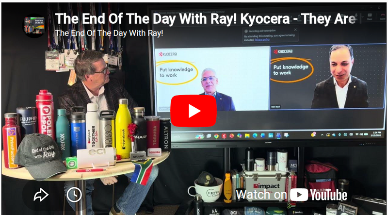 The End Of The Day With Ray! Kyocera - They Are Positioned To Disrupt The Statu Quo - Get Ready!