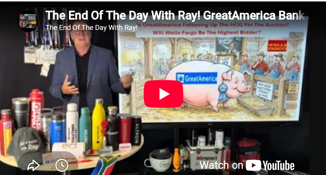 The End Of The Day With Ray! GreatAmerica Bank Let's Look At Some Numbers & Update On Lawsuit!